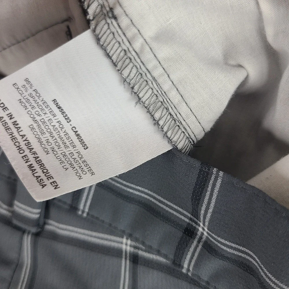 Nike Shorts Mens 34‎ Dark Gray Check 12